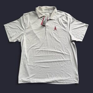 Cutter & Buck MLB Los Angeles Angels Polo Shirt Size: XL Embroidered